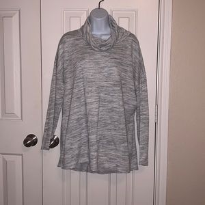 Xl grey loose turtleneck